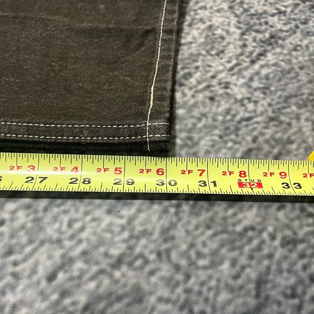 Vintage Levi's 501 Jeans Straight Fit Mens 30x30 Brown Denim Button Fly 2000s